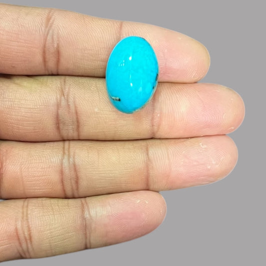 Original Feroza 20.33 Carats 20 x 15 x 10 mm in Oval