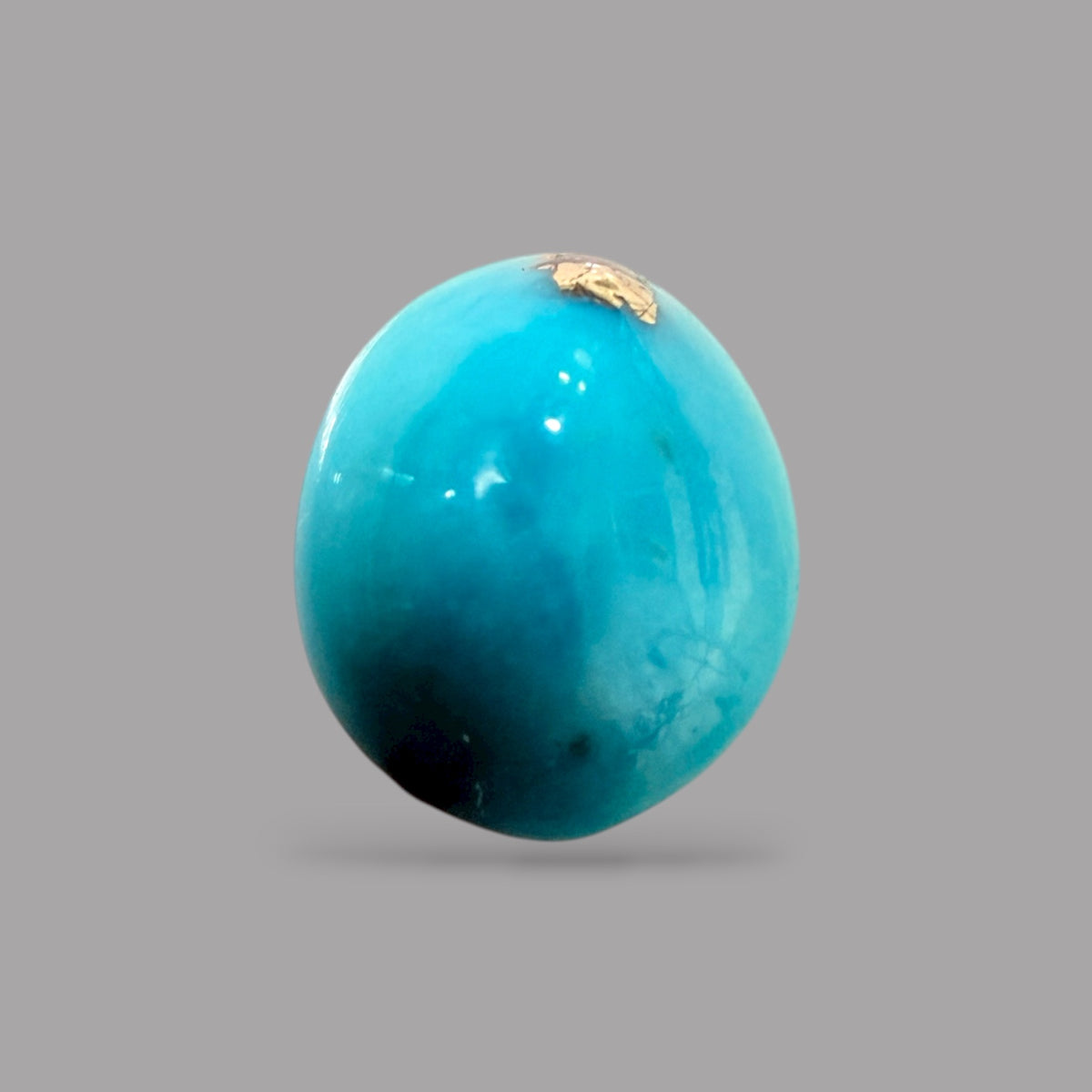 Original Feroza Pathar 1.85 Carats 9 x 7.6 x 4.6 mm in Oval