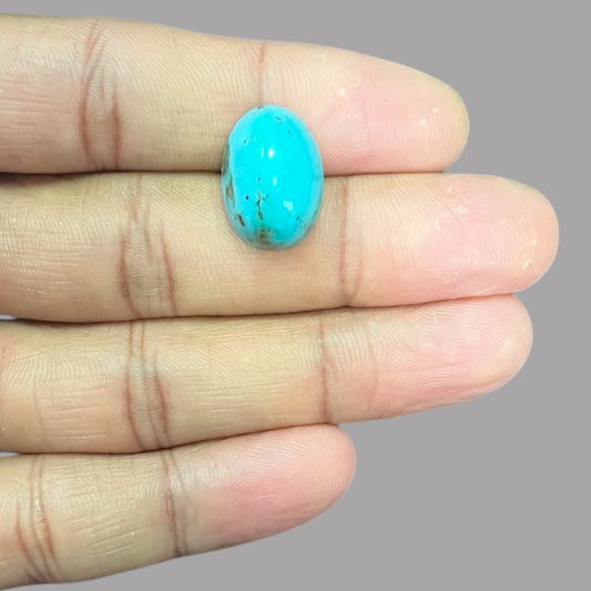 Original Feroza Pathar 13.19 Carats 18 x 12.7 x 9.4 mm in Oval 