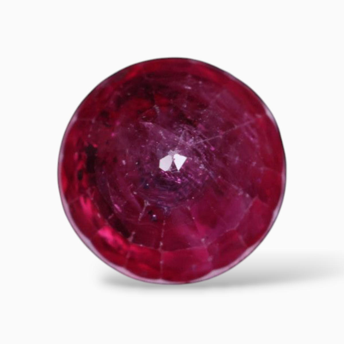 Original Rubies In  Round Shape 1.64 Carats 6.6mm Size