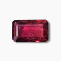 Original Rubellite Tourmaline Stone in Emerald Cut with 14.05 Carats Weight