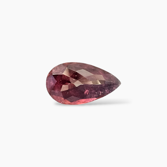 Original Ruby Stone in Pear Shape 10.40 Carats with 12.3 by 21.5 mm Size