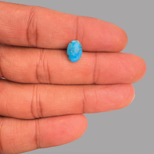 Original irani Feroza 1.93 Carats 10.5 x 7.3 x 3.8 mm in Oval