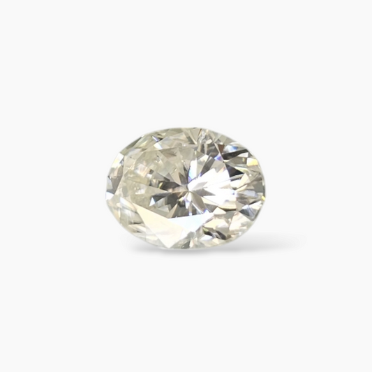 Oval Cut Moissanite Diamond in 0.85 Carats 5 by 7 Size for Sale