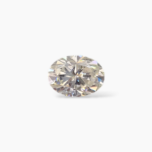 Oval Cut Moissanite Diamond in 0.85 Carats 5 by 7 Size for Sale