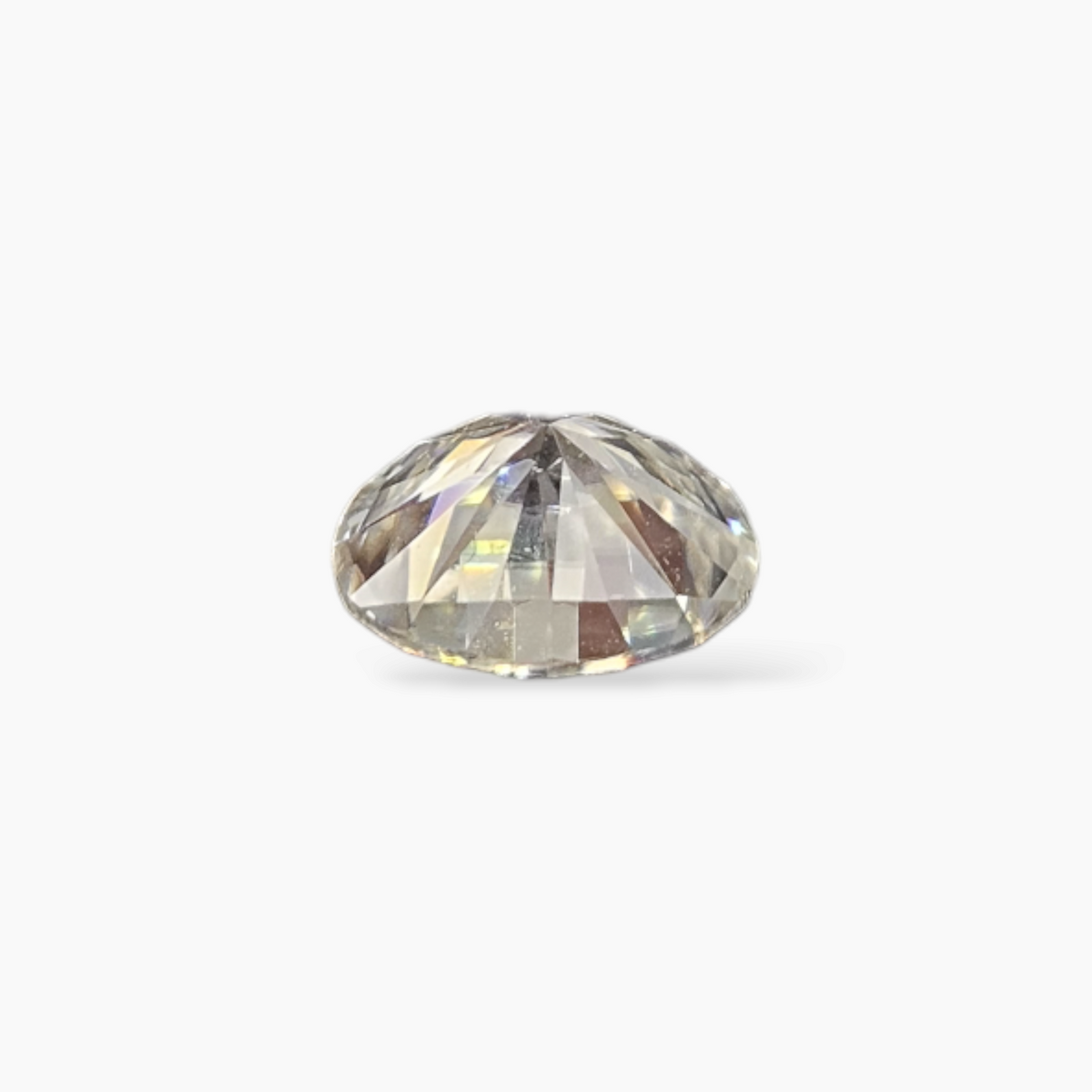 Oval Cut Moissanite Diamond in 0.85 Carats 5 by 7 Size for Sale