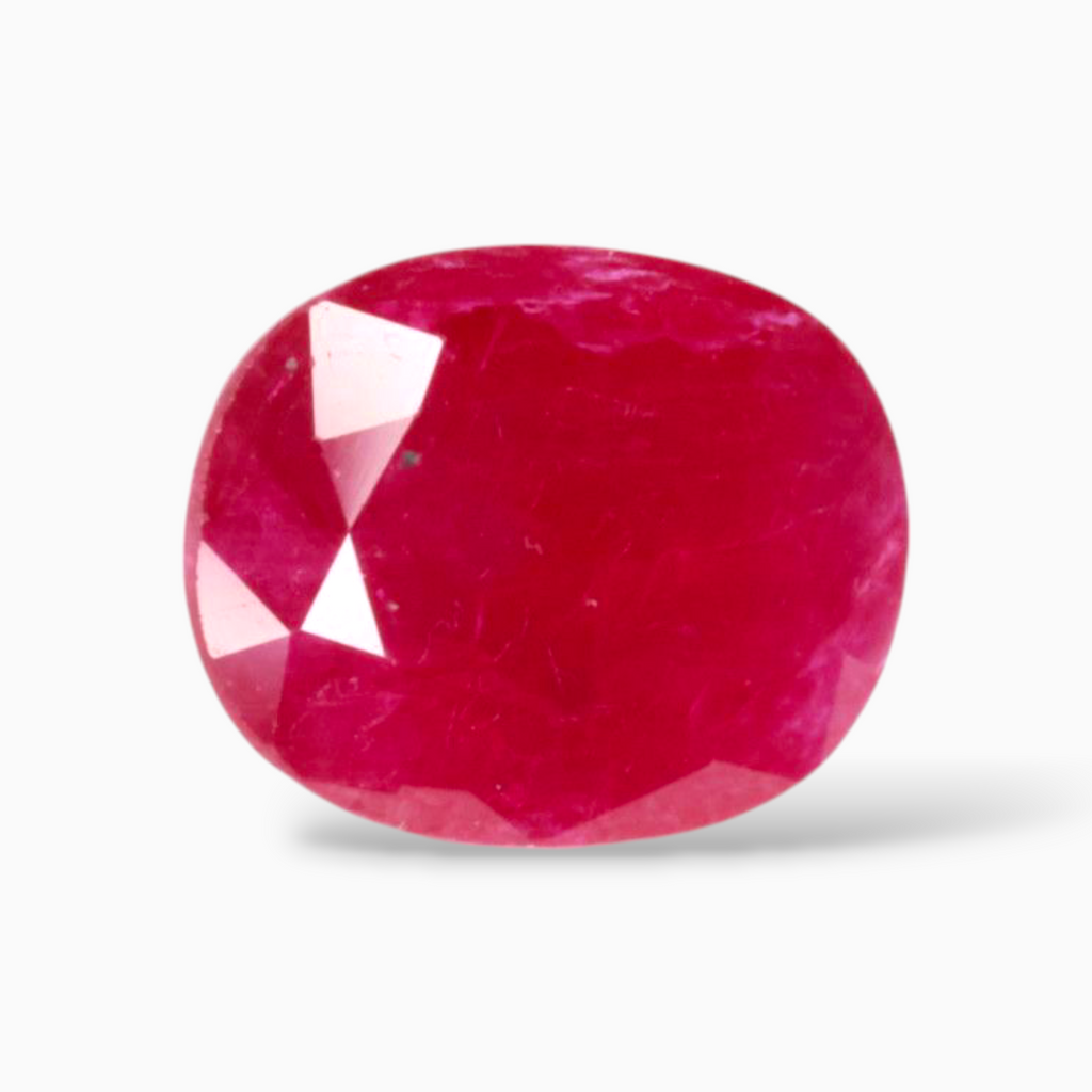 Oval Cut Shape Ruby Gemstone 2.23 Carats 10.1x7.8mm Size