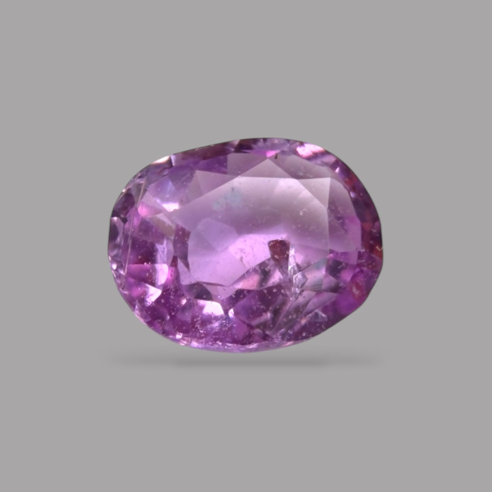 Oval Shape in Natural Pink Sapphire Gemstone 0.33 Carats & 4.8 x 3.8 mm Size