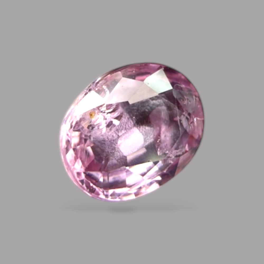 Oval Shape in Natural Pink Sapphire Gemstone 0.46 Carats & 5 x 4 mm Size