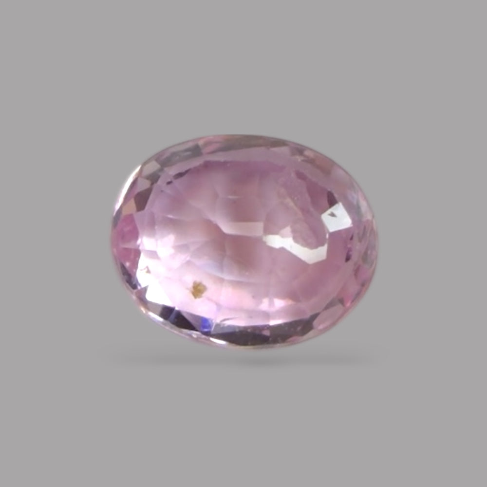 Oval Shape in Natural Pink Sapphire Gemstone 0.46 Carats & 5 x 4 mm Size