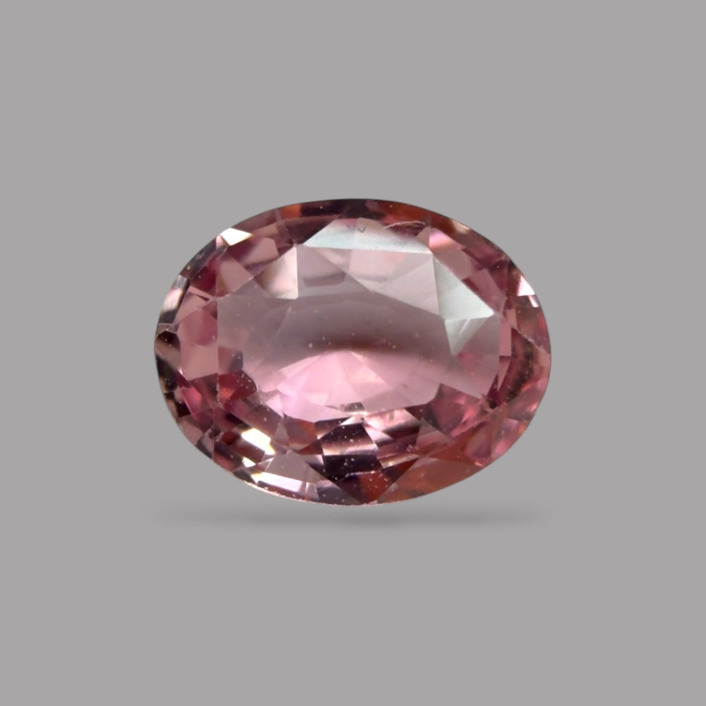 Oval Shape in Natural Pink Sapphire Gemstone 0.57 Carats & 5.9 x 4.6 mm Size