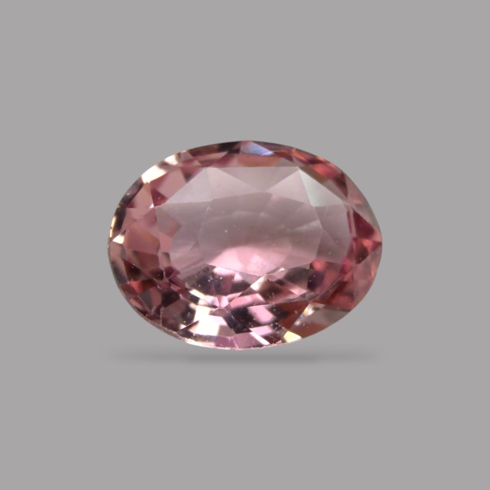 Oval Shape in Natural Pink Sapphire Gemstone 0.57 Carats & 5.9 x 4.6 mm Size