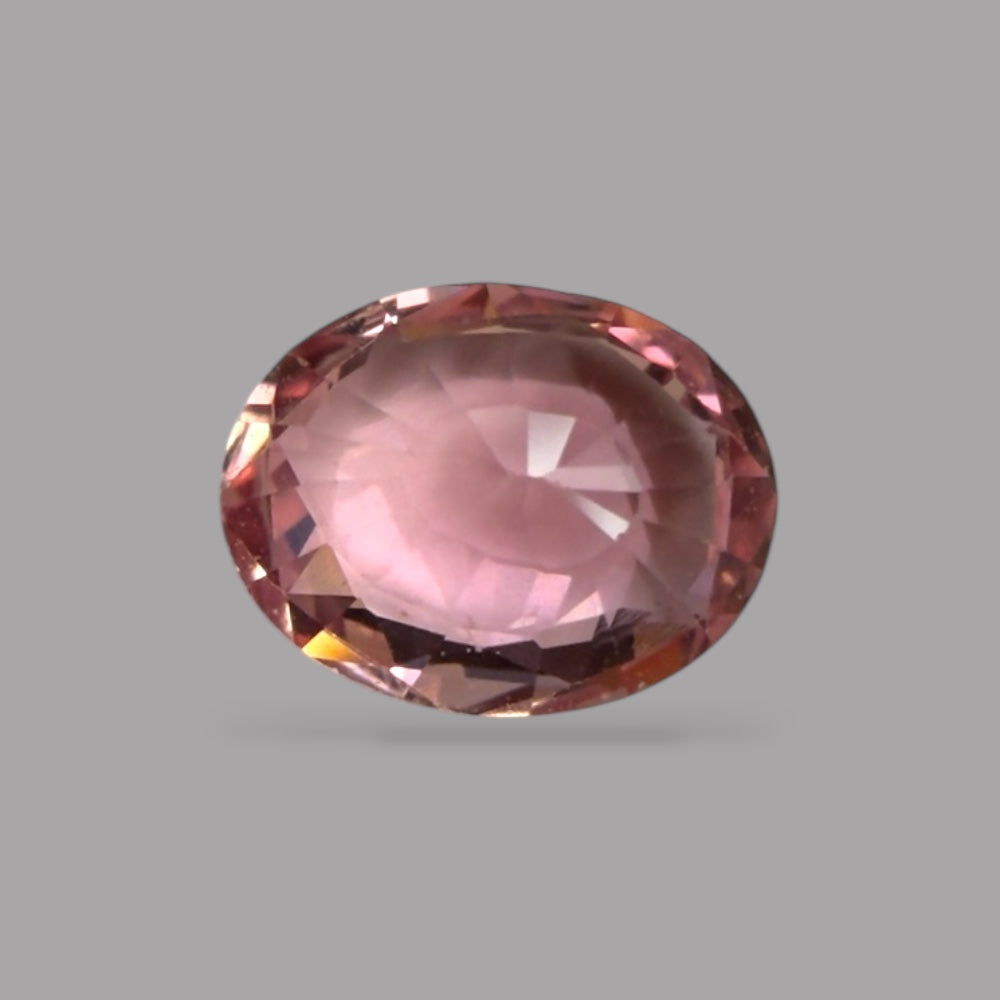 Oval Shape in Natural Pink Sapphire Gemstone 0.57 Carats & 5.9 x 4.6 mm Size