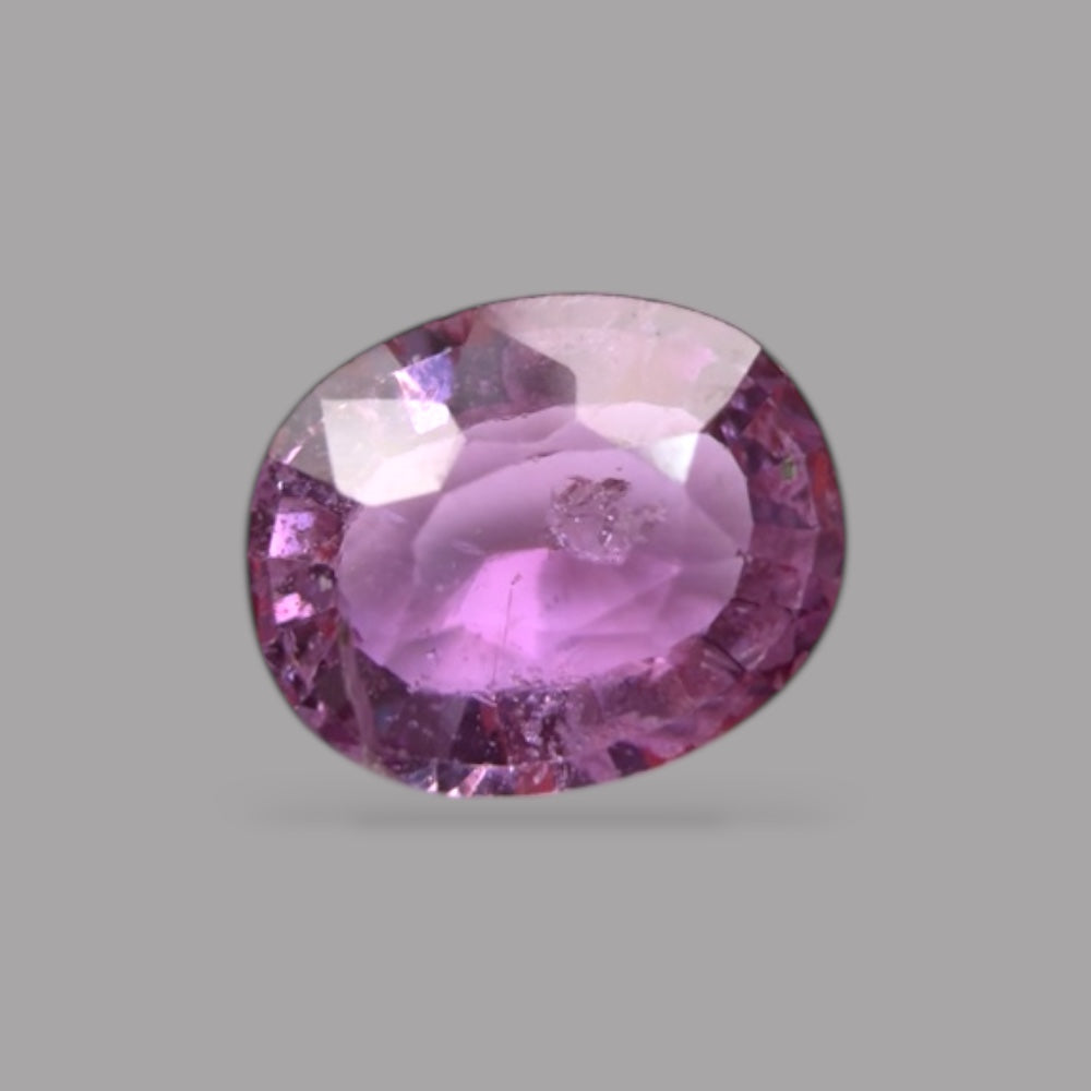 Oval Shape in Natural Pink Sapphire Gemstone 0.64 Carats & 5.8 x 4.6 mm Size