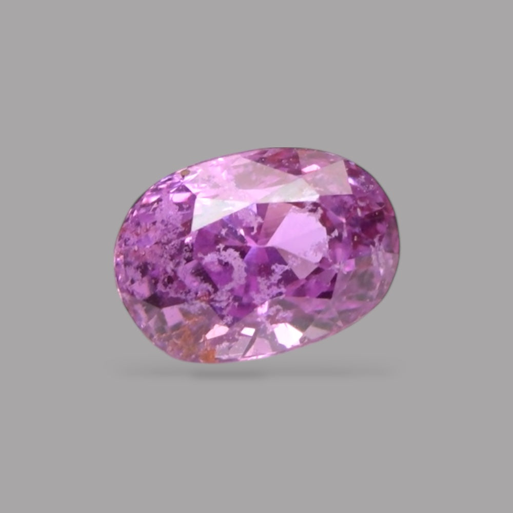 Oval Shape in Natural Pink Sapphire Gemstone 0.71 Carats & 5.7 x 4 mm Size