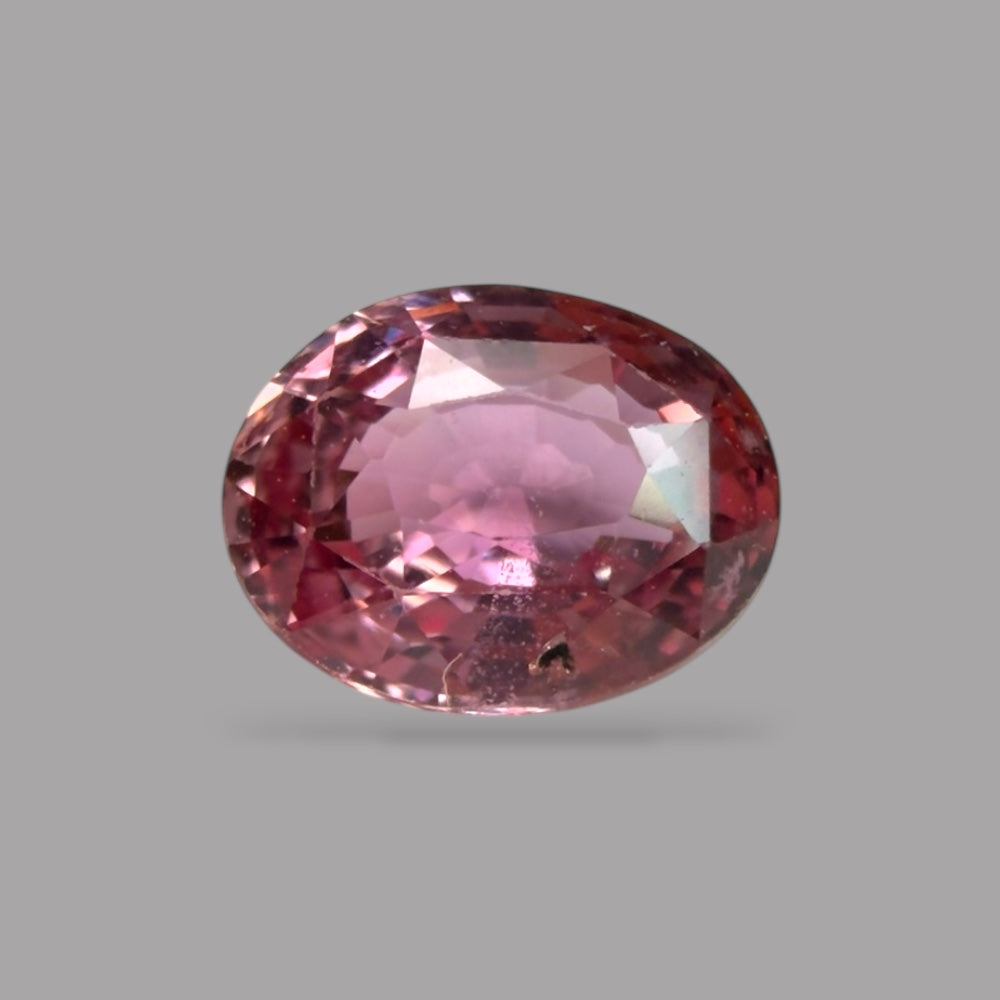 Oval Shape in Natural Pink Sapphire Gemstone 0.73 Carats & 5.9 x 4.7 mm Size