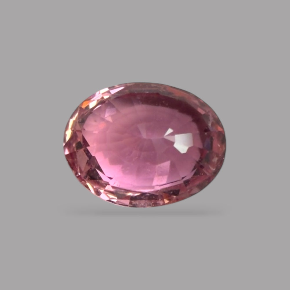 Oval Shape in Natural Pink Sapphire Gemstone 0.73 Carats & 5.9 x 4.7 mm Size