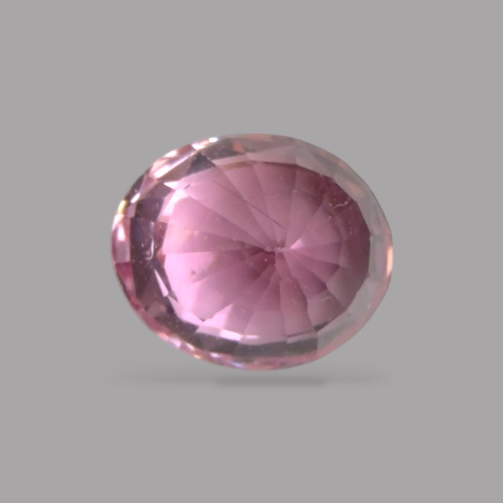 Oval Shape in Natural Pink Sapphire Gemstone 0.77 Carats & 5.6 x 4.7 mm Size
