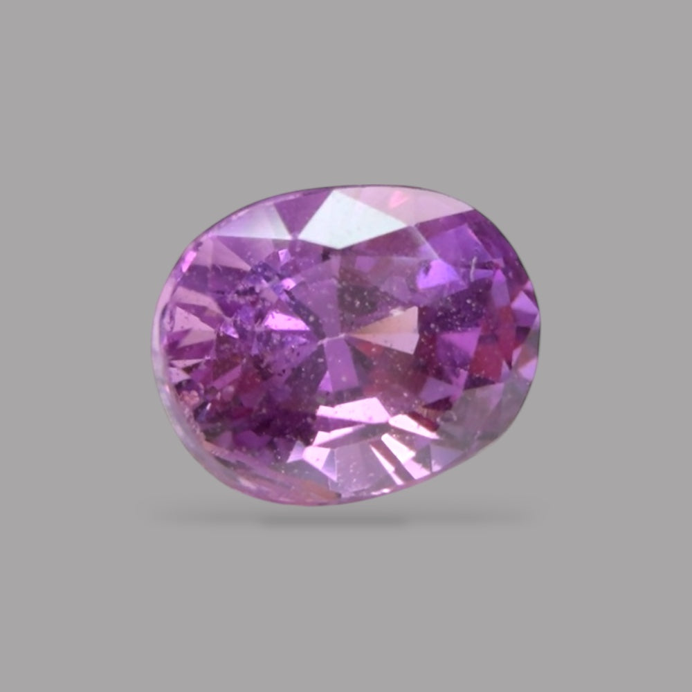 Oval Shape in Natural Pink Sapphire Gemstone 0.81 Carats & 5.5 x 4.3 mm Size
