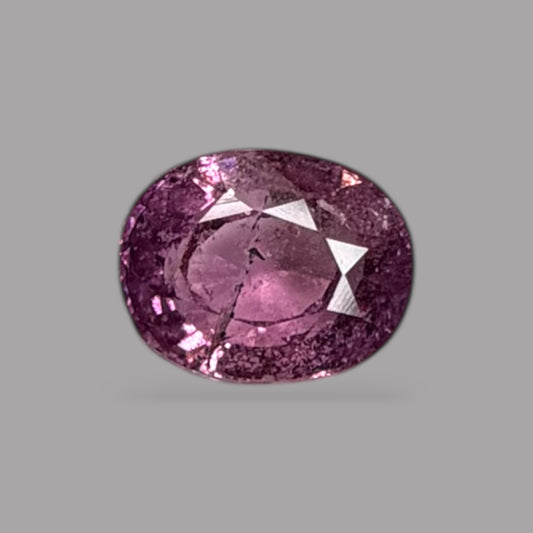 Oval Shape in Natural Pink Sapphire Gemstone 0.81 Carats & 6.1 x 4.8 mm Size