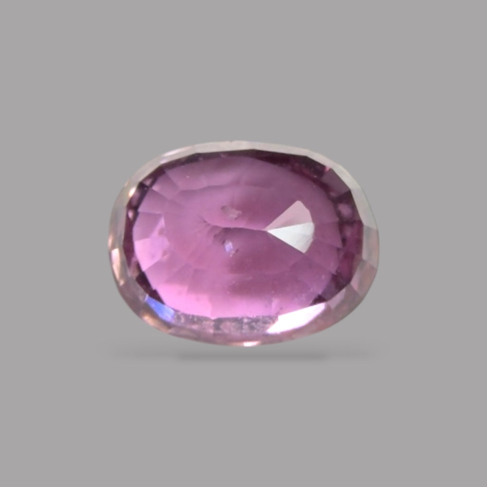 Oval Shape in Natural Pink Sapphire Gemstone 0.82 Carats & 6 x 4.6 mm Size