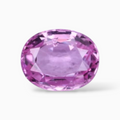 Oval Shape in Natural Pink Sapphire Gemstone 0.85 Carats & 6.2x4.9mm Size
