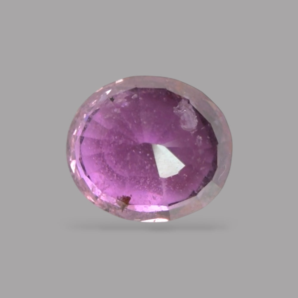 Oval Shape in Natural Pink Sapphire Gemstone 0.90 Carats & 5.8 x 5.2 mm Size