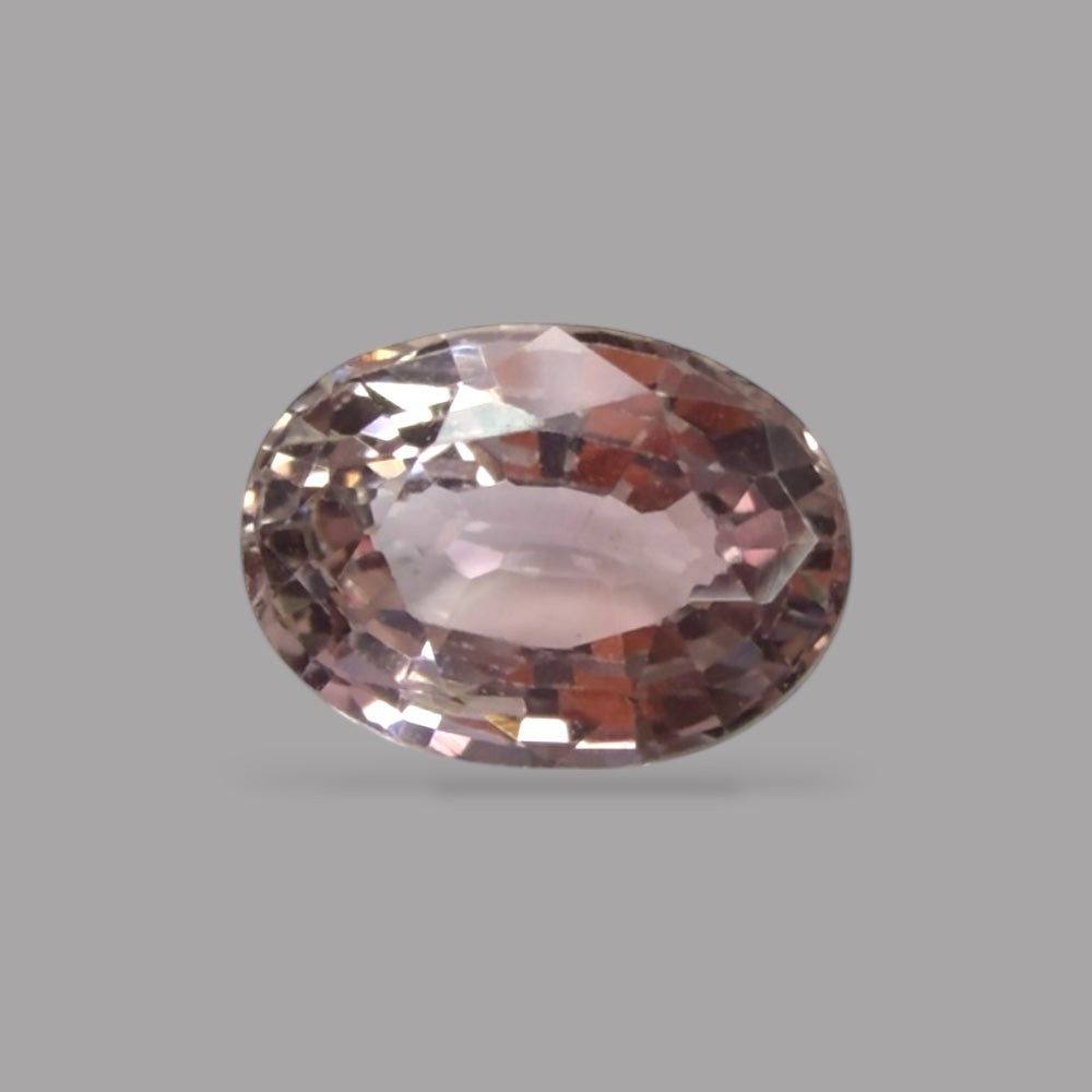 Oval Shape in Natural Pink Sapphire Gemstone 1.33 Carats & 7.6 x 5.6 mm Size
