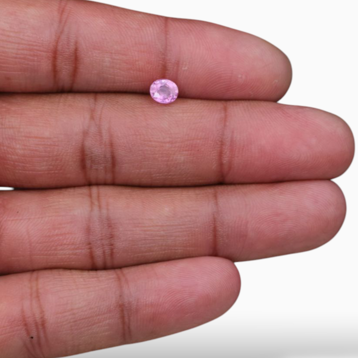 Oval Shape in Natural Pink Sapphire Stone 0.85 Carats &  5.8x5mm Size