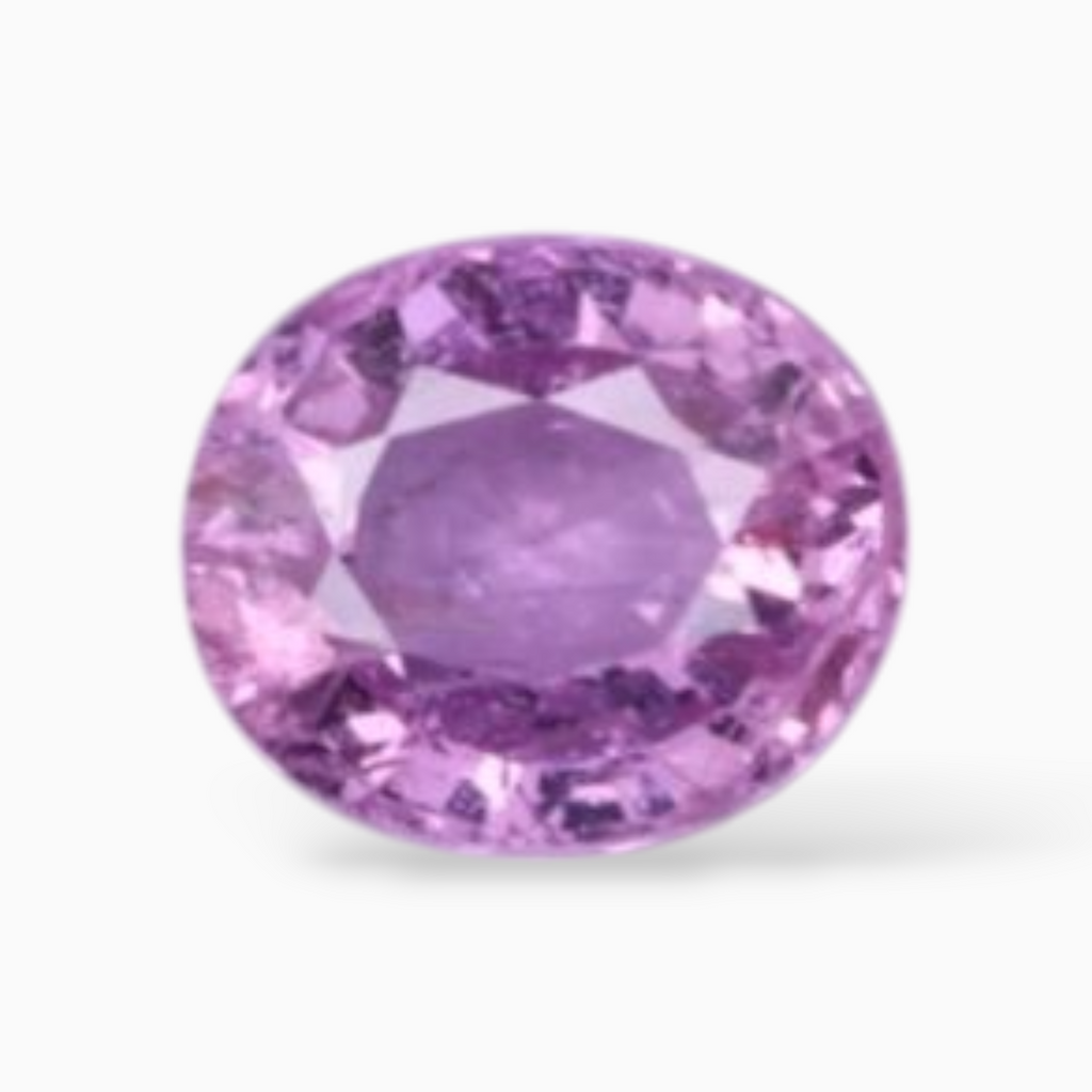Oval Shape in Natural Pink Sapphire Stone 0.85 Carats &  5.8x5mm Size