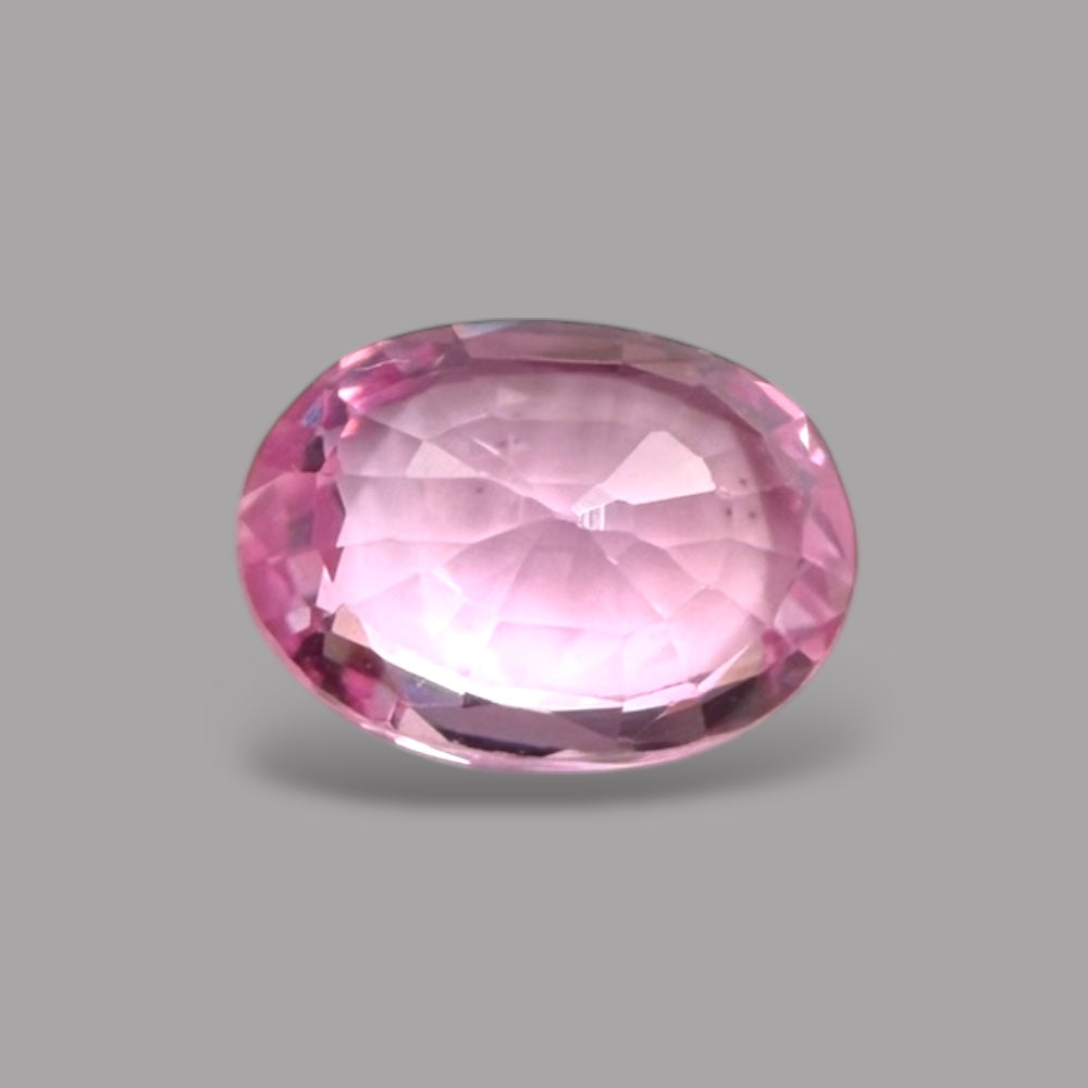 Oval Shape in Pink Sapphire Gemstone 0.57 Carats & 5.8 x 4.2 mm Size