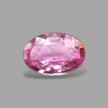 Oval Shape in Pink Sapphire Gemstone 0.58 Carats & 6.1 x 4.3 mm Size