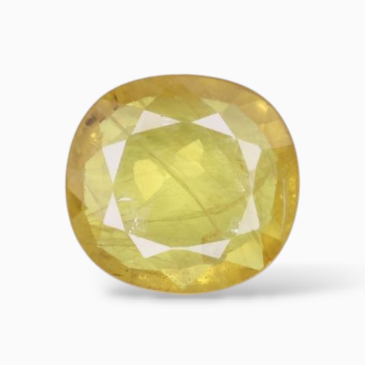 Oval Shape in Yellow Sapphire Gemstone 2.63 Carats & 10x9.3 Size
