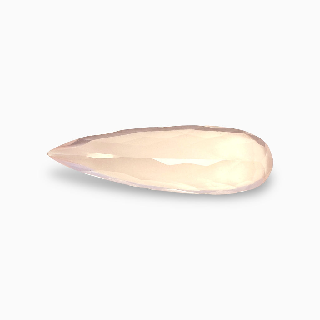 Pair of Rose Quartz Pear Shape 47.81 Carats 20x12 mm For Earrings