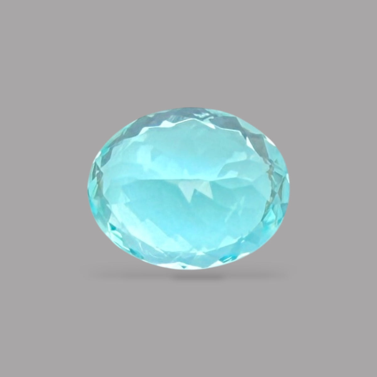 Paraiba Tourmaline Oval Cut 0.95 Carats 6.90 x 5.51 x 3.94 mm From Mozambique GIA Certified
