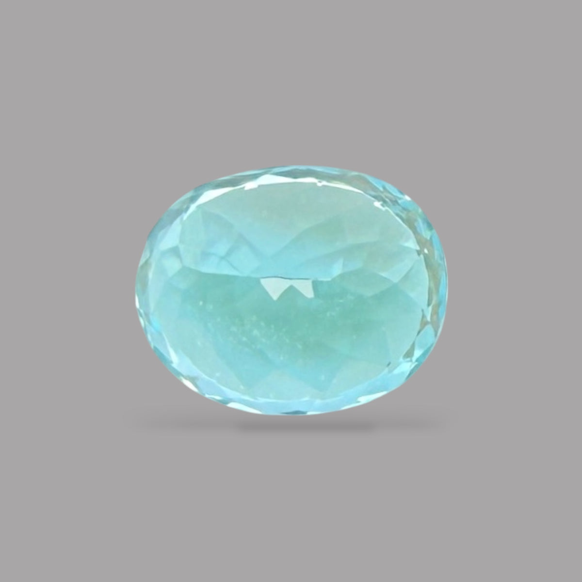 Paraiba Tourmaline Oval Cut 0.98 Carats 6.54 x 5.20 x 4.25 mm From Mozambique GIA Certified