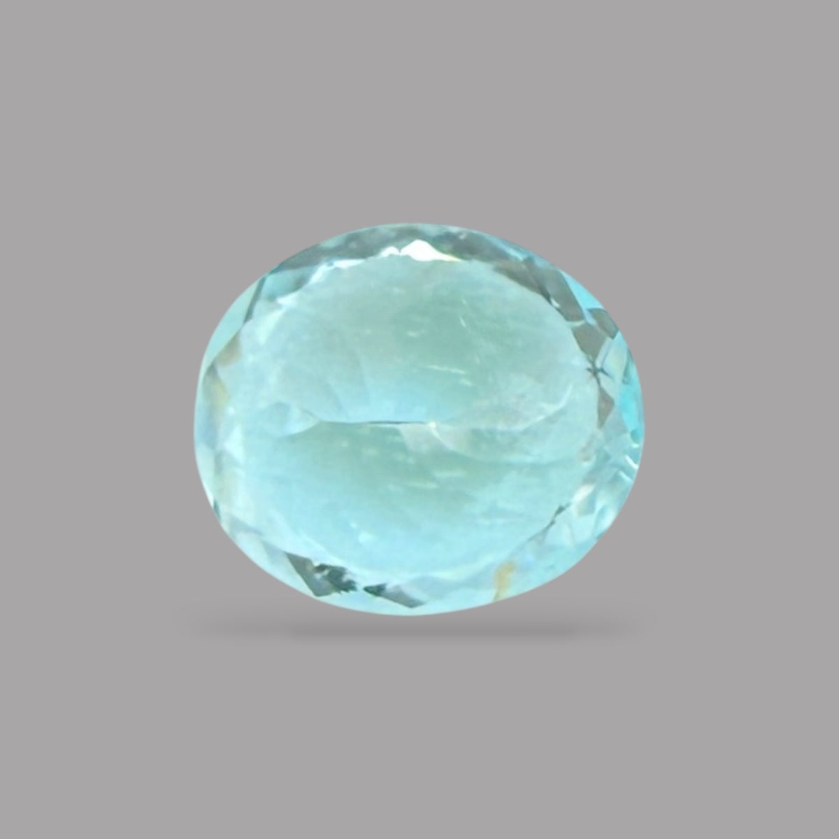 Paraiba Tourmaline Oval Cut 1.15 Carats 7.19 x 6.22 x 4.05 mm From Mozambique GIA Certified