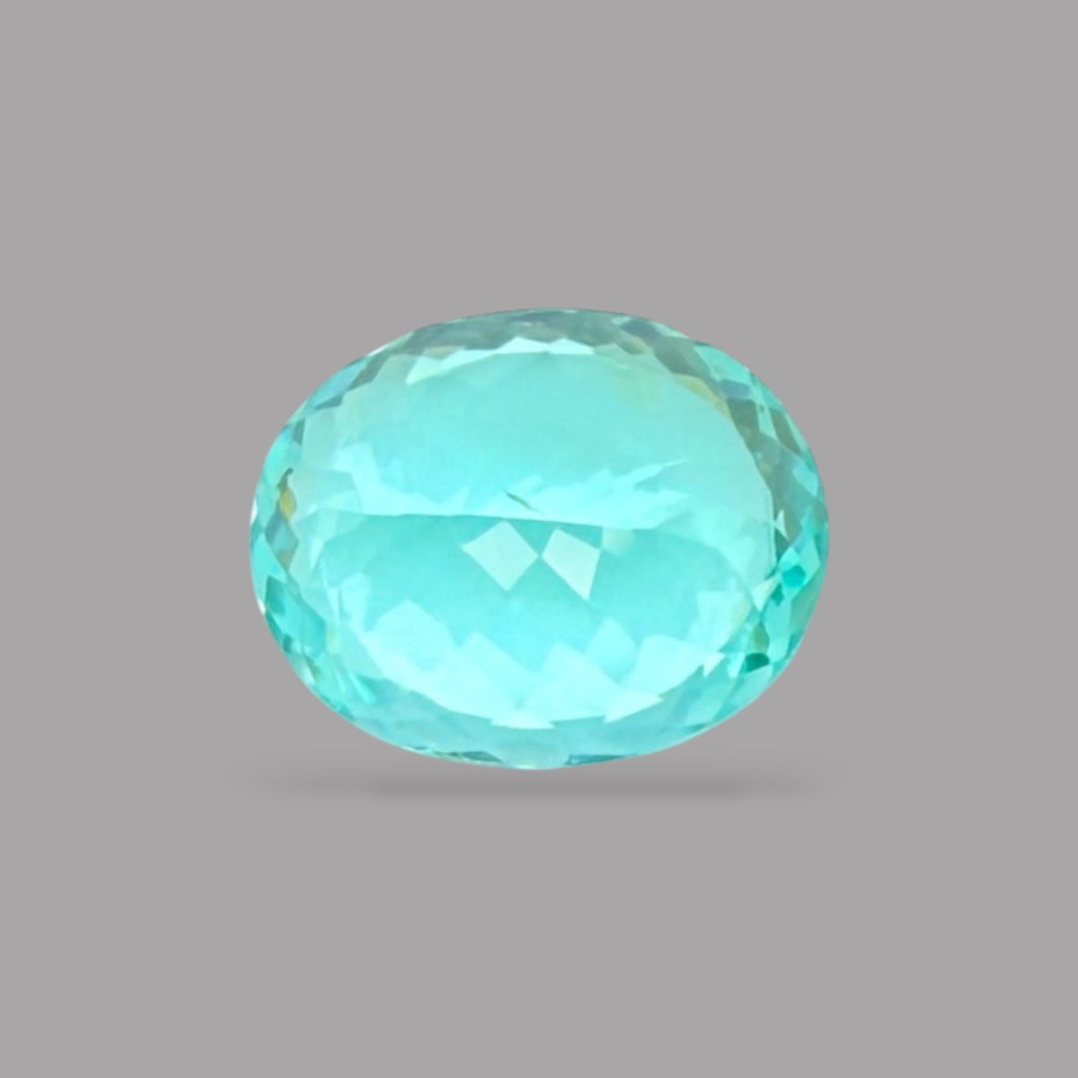 Paraiba Tourmaline Oval Cut 1.31 Carats 7.76 × 6.17 x 3.98 mm From Mozambique GIA Certified