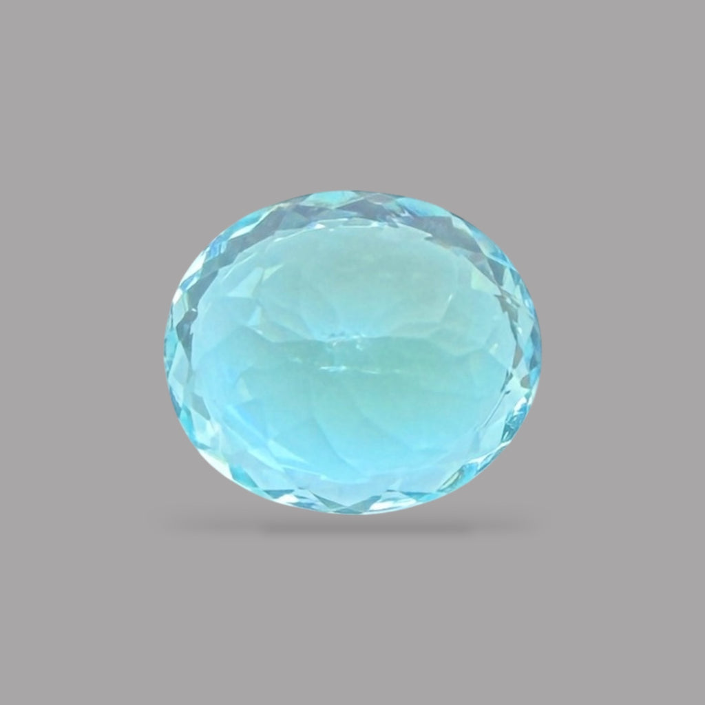 Paraiba Tourmaline Oval Cut 1.33 Carats 7.52 x 6.42 x 4.34 mm From Mozambique GIA Certified