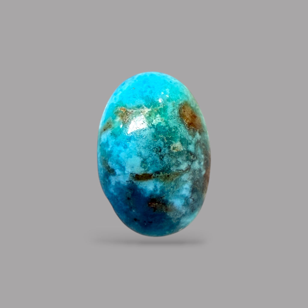 Pathar Firoza 1.28 Carats 9.5 x 6.5 x 3 mm in Oval