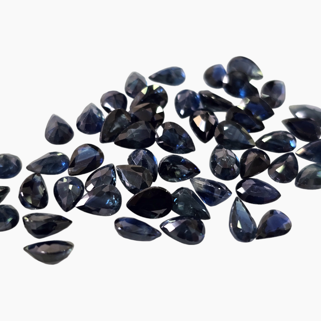 Blue Sapphire Pear Cut 6x4 mm for Sale