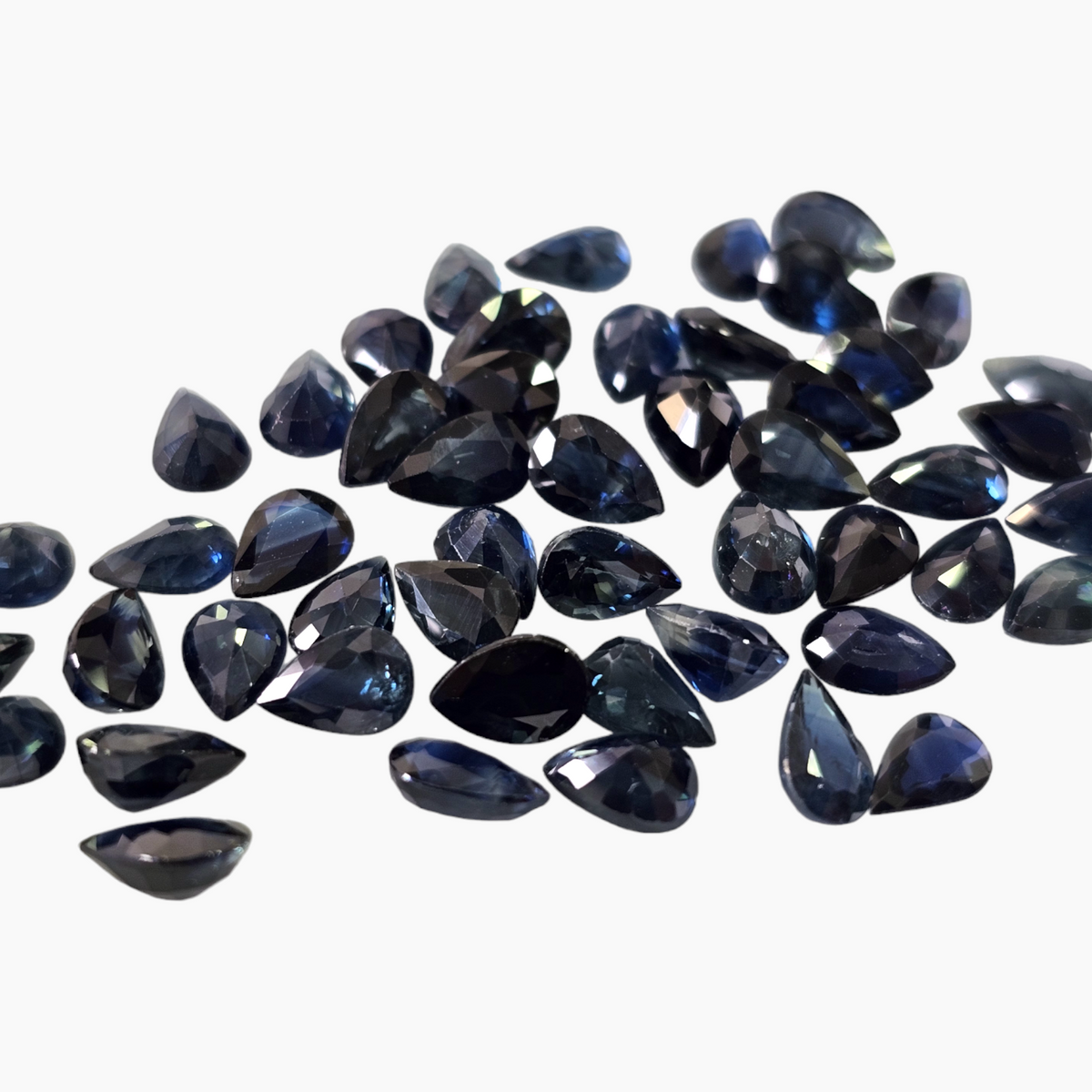 Blue Sapphire Pear Cut 6x4 mm for Sale