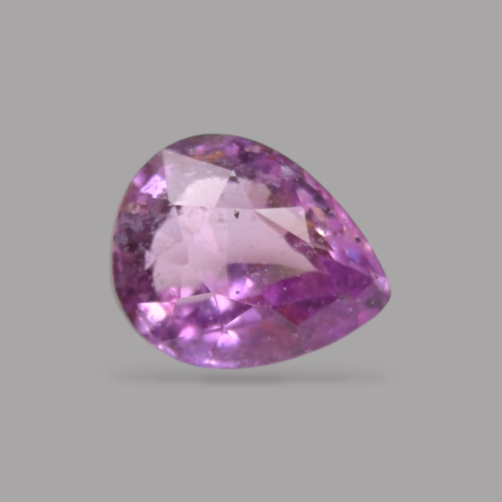 Pear Shape in Pink Sapphire Gemstone 0.58 Carats &  5.5 x 4.5 mm Size