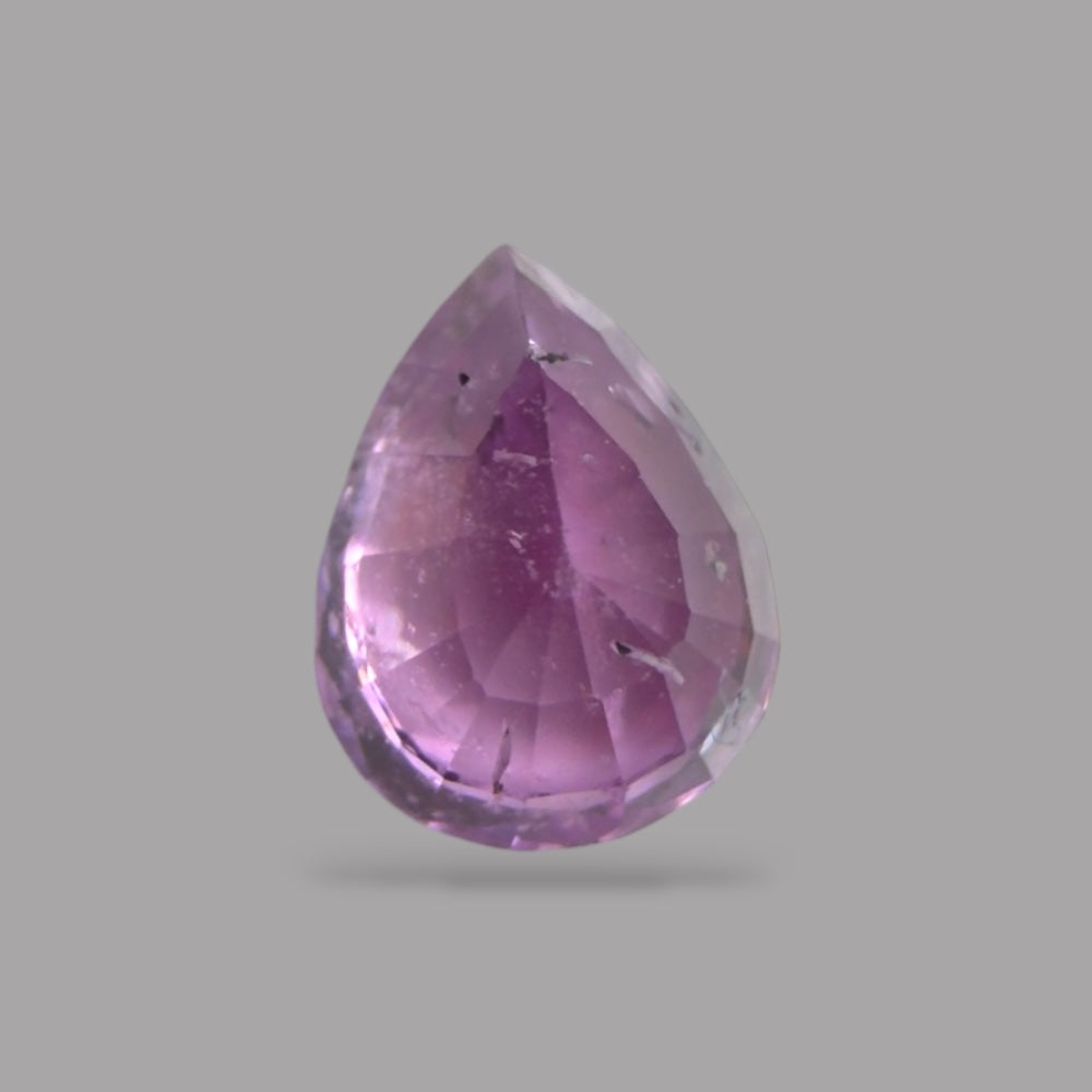 Pear Shape in Pink Sapphire Gemstone 0.64 Carats &  5.7 x 4.4 mm Size