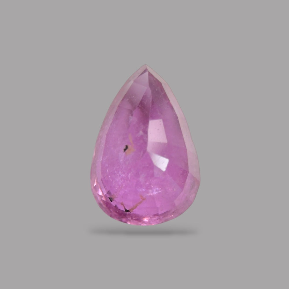 Pear Shape in Pink Sapphire Gemstone 0.76 Carats &  6.8 x 4.5 mm Size