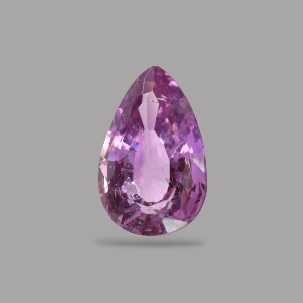 Pear Shape in Pink Sapphire Gemstone 0.92 Carats &  7.5 x 4.8 mm Size