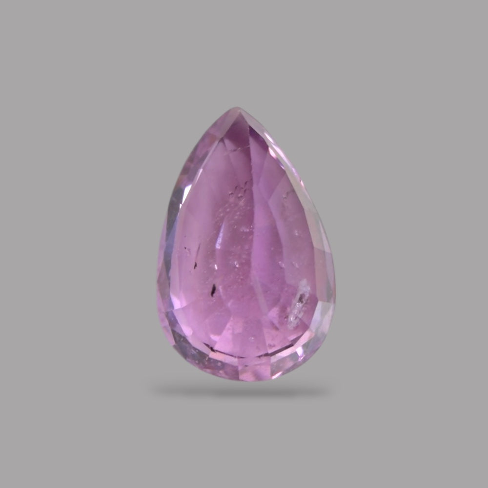 Pear Shape in Pink Sapphire Gemstone 0.92 Carats &  7.5 x 4.8 mm Size
