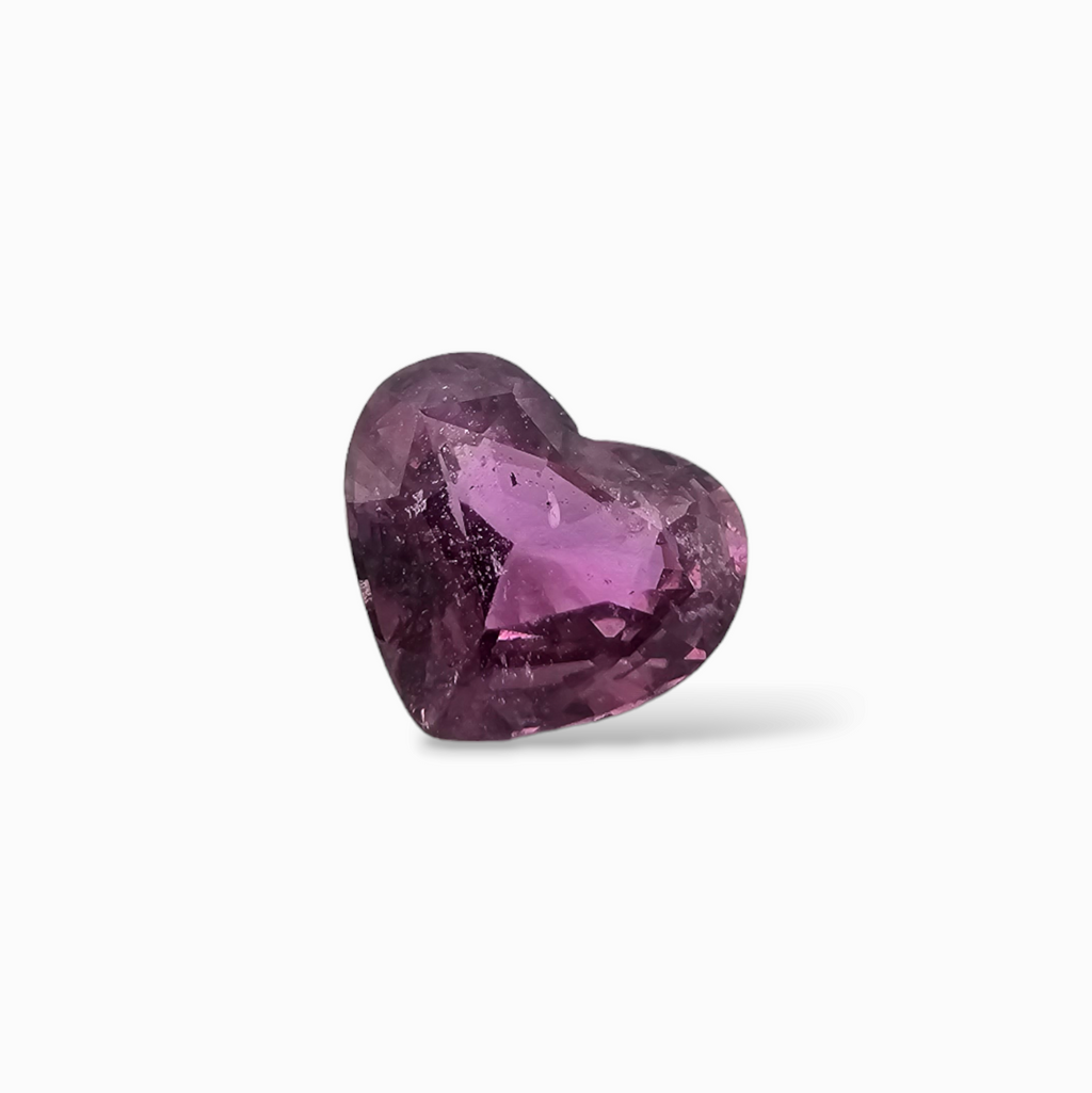 Pink Sapphire Natural Stone Heart Shape 1.60 Carats