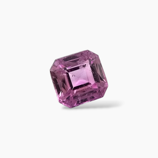 Pink Sapphire Natural Stone Asscher Cut 1.21 Carats