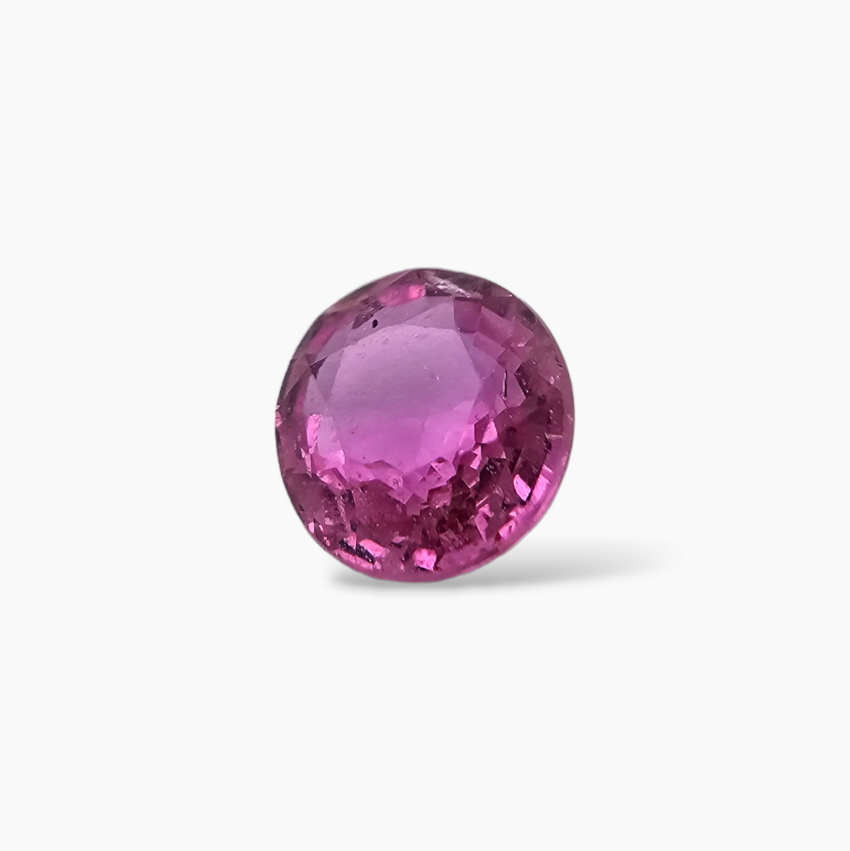 Pink Sapphire Natural Stone Round Cut 1.7 Carats